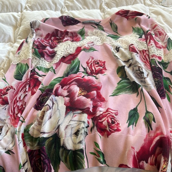 Silk and cotton sweater - Picture 3 of 3